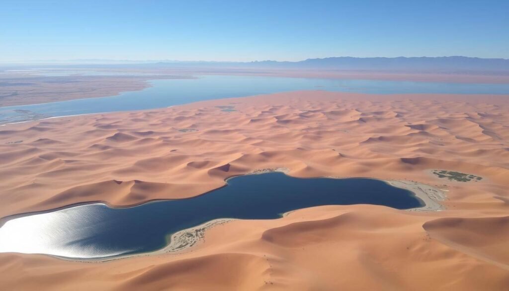 lac Iriki désert marocain