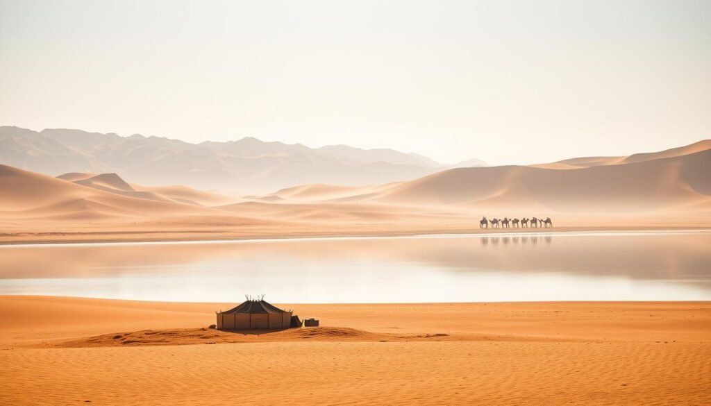lac Iriki désert marocain