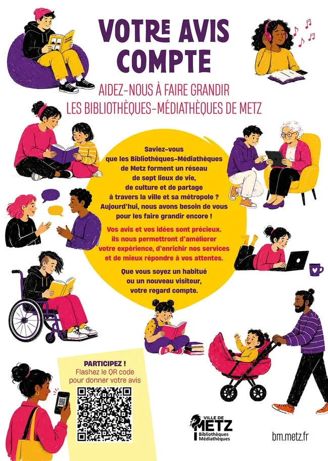 À Metz, votre avis peut changer les bibliothèques