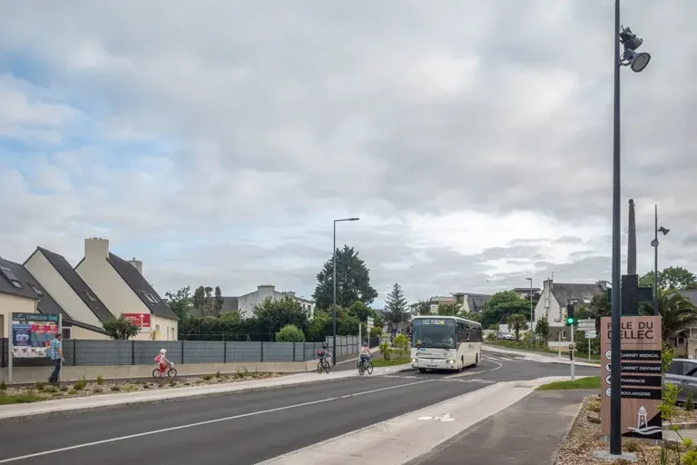 Près de Brest, le carrefour qui change les trajets