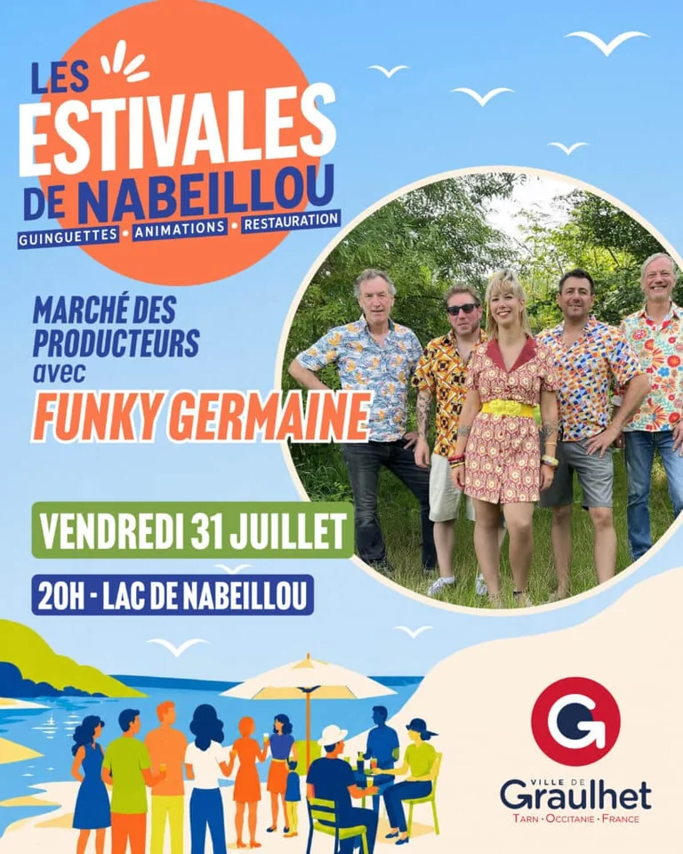 À Graulhet, les Estivales mêlent funk et marché le 31 juillet