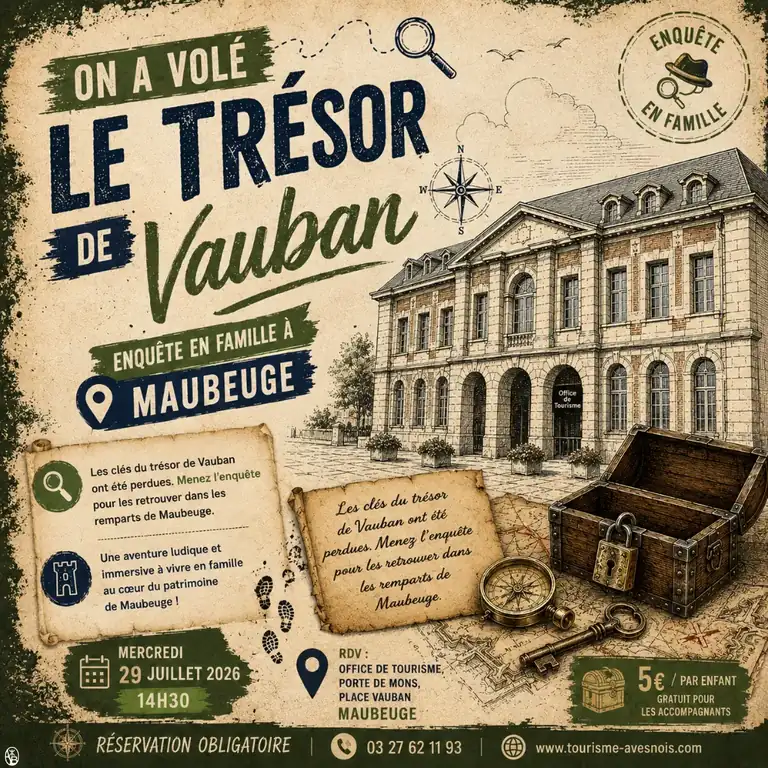 À Maubeuge, une enquête familiale dans les remparts le 29 juillet: les dates clés