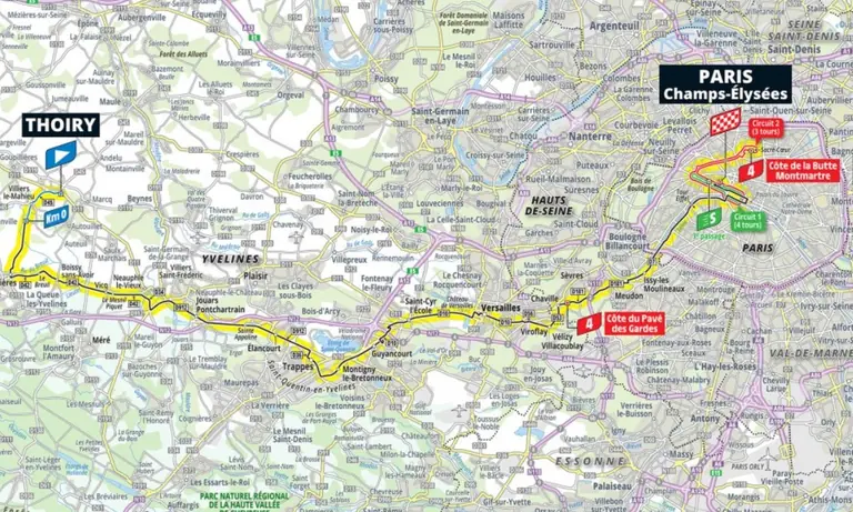 À Paris, le Tour grimpera Montmartre trois fois le 26 juillet