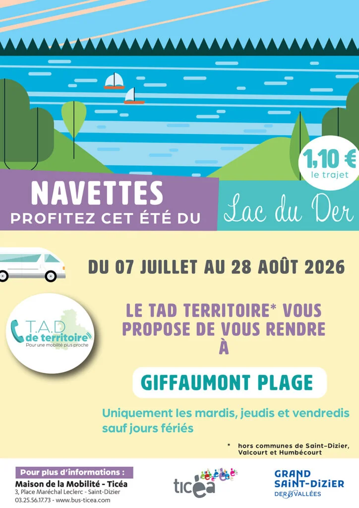À Saint-Dizier, le Lac du Der accessible tout l’été