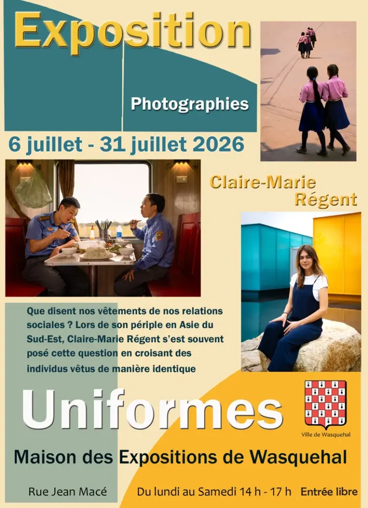 À Wasquehal, « Uniformes » s’expose tout le mois de juillet: ce qu'il faut retenir