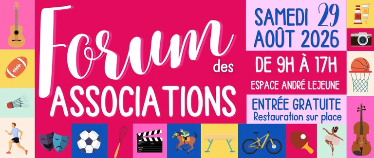 Forum des associations à Guéret : entrée libre le 29 août