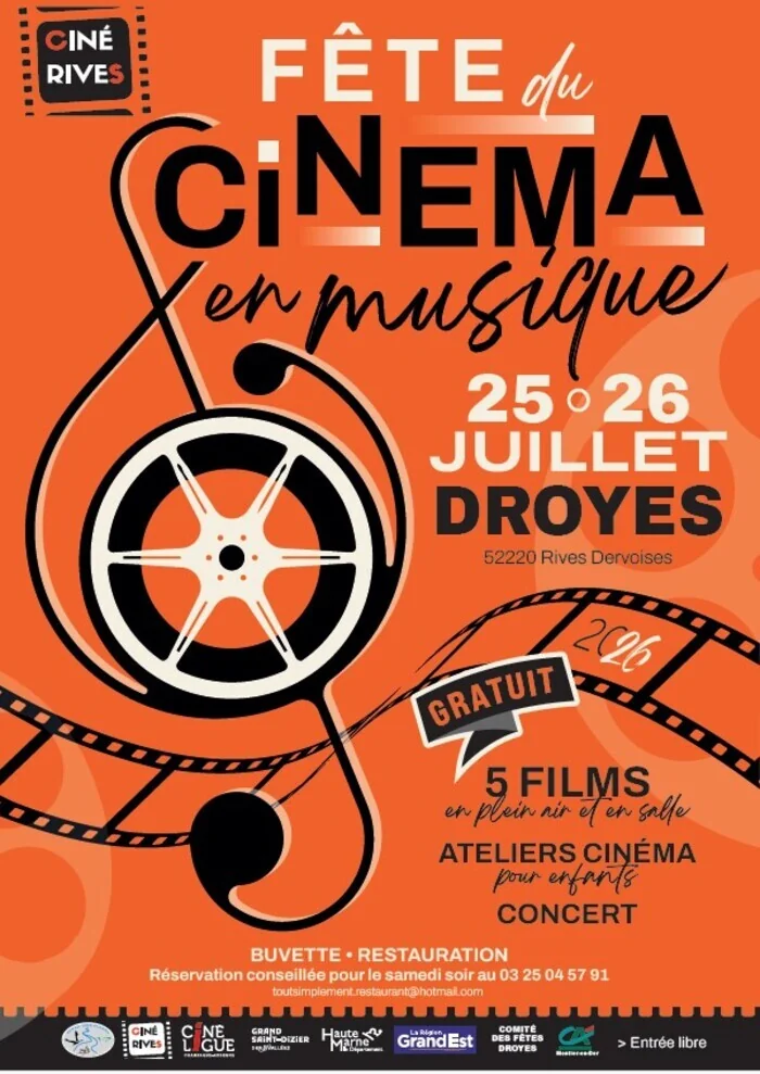 Près de Saint-Dizier, Droyes fête le cinéma les 25 et 26 juillet