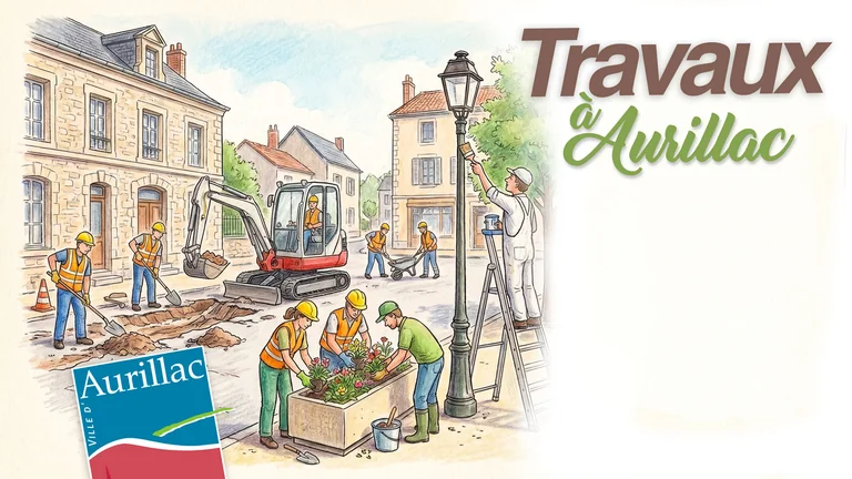 À Aurillac, des travaux toucheront plusieurs axes
