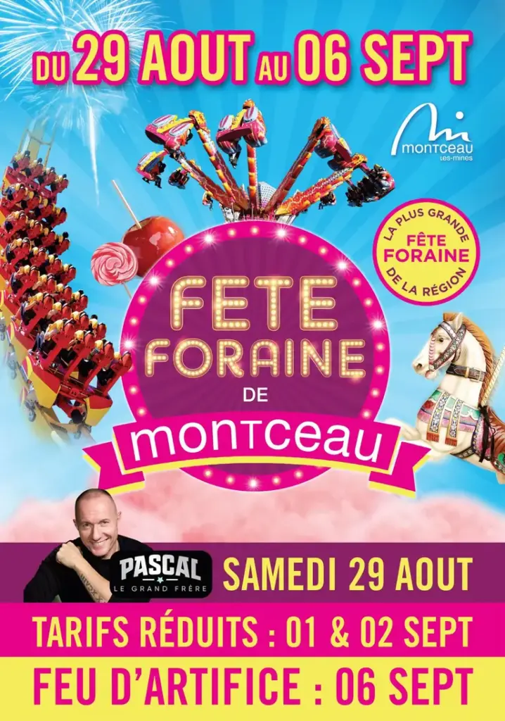 Fête foraine à Montceau-les-Mines : deux jours à tarif réduit