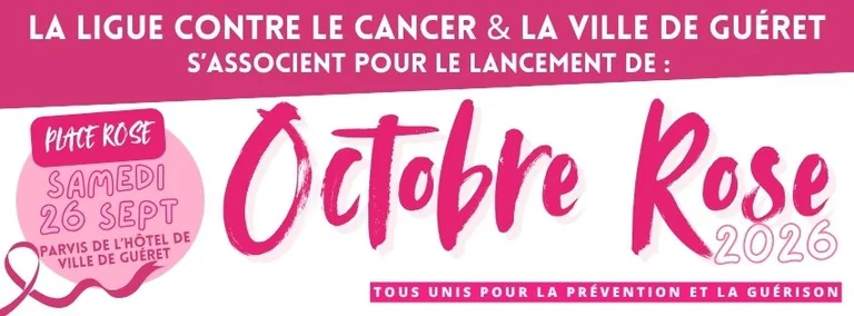 Octobre Rose à Guéret : 6 km solidaires le 26 septembre