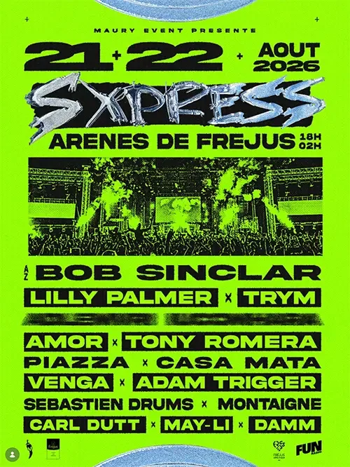S XPRESS à Fréjus : rendez-vous aux arènes les 21 et 22 août