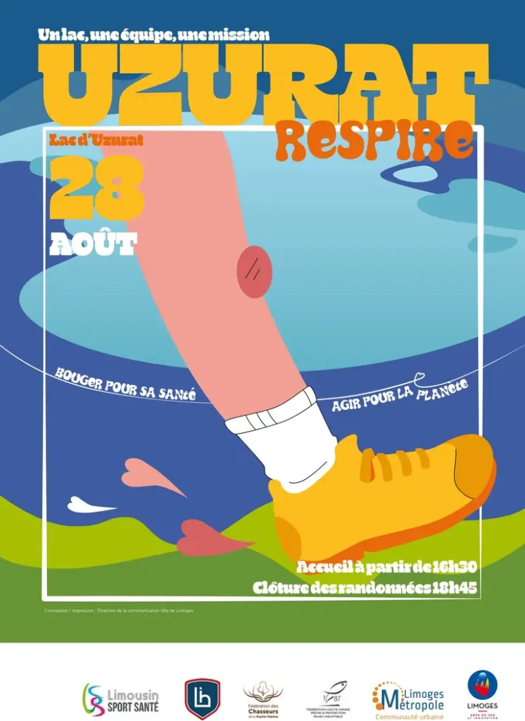 Uzurat Respire à Limoges : sport gratuit le 28 août: les informations pratiques
